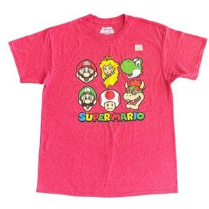 Super Mario Bros T-Shirt Sz XL Official Nintendo Licensed Product NWT